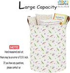 NTAOHAMPER Dragonfly Large Laundry Hamper,Laundry Basket,Baby Nursery Hamper,Waterproof Storage Bin,Clothes Organizer Basket,Room Decor(Dragonfly） - Image 4
