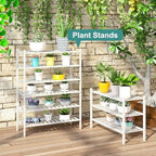 viewcare White Shoe Rack, 3-Tier Bamboo Wood Shoe Rack for Closet, Entryway & Hallway, and Stackable Shoe Shelf Storage Organizer for Indoor and Outdoor - Image 2
