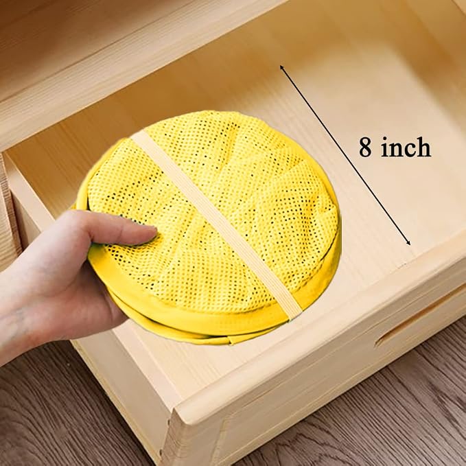 Mesh Pop up Laundry Hamper, Foldable Clothes Hamper Laundry Basket for Rooms, Apartment, College Dorm or Travel, Yellow - Image 7