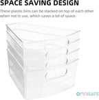 Lazy Susan Organizer Bins,10.2”x 9.4”x 4”, 26" Diameter(8) - Image 4