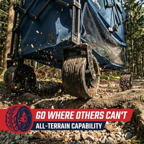 Sekey 400L Double-Decker Wagon, 500 lb Capacity, 50 in Extender - Image 4