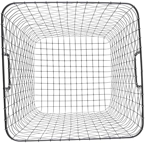 G.E.T. WB-301-MG Heavy Duty Iron Wire Utility Storage Basket, Square, 16.5" x 16.5" x 25" - Image 3