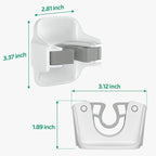 reliahom Broom Holder Wall Mount Mop Grippers organizer wall hanging,10Pack - Image 4