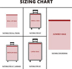 Vacuum Seal Bags for Clothing Travel and Home Storage, Travel Vacuum Bags with Electric Pump, Space Saver Compression Packing Cubes for Luggage Suitcase Bedding Blankets Clothes, 36 Combo - Image 3