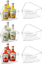 URALFA lazy susan organizer for cabinet, 1/8 Wedge, 6 Pack by URALFA