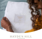 Hayden Hill Luxury Organic Cotton Sweater Storage Bag For Cashmere 15 Inch | Fits 4 Fine Knits, Breathable, Moth Proof, Garment Storage Bag For Cashmere, Zippered, Certified Carbon Neutral, White - Image 8
