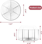 Absonic 250pcs Acrylic Pencil Holder Marker Organizer, Back to School 360-Degree Rotating Pen Holder, Crayon Organizers for Kids Pencil Organizer Caddy Art Supply Lazy Susan Organizer for Desk Office - Image 8