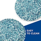 Lazy Susan for Table Mother of Pearl Turntable Organizer, Wood Round Spinning Tray Rotating for Kitchen, Cabinet, Counter Spice Pantry (D 12.5 in) - Image 3