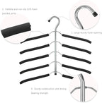 DOIOWN Blouse & Shirt Hangers - Non Slip Space Saving Stainless Steel Closet Organizer (2 Pack) - Image 6