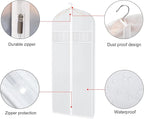 Zilink Dress Garment Bag for Storage Dress Cover Bag for Long Dresses 72 in - Image 5