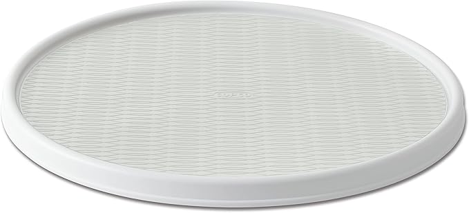 Copco Basics Non-Skid Lazy Susan for Under Sink and Cabinet Storage, 18 Inch, Crystalline by Copco
