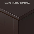Topeakmart Over The Toilet Storage Cabinet, Bathroom Organizer, Espresso - Image 8
