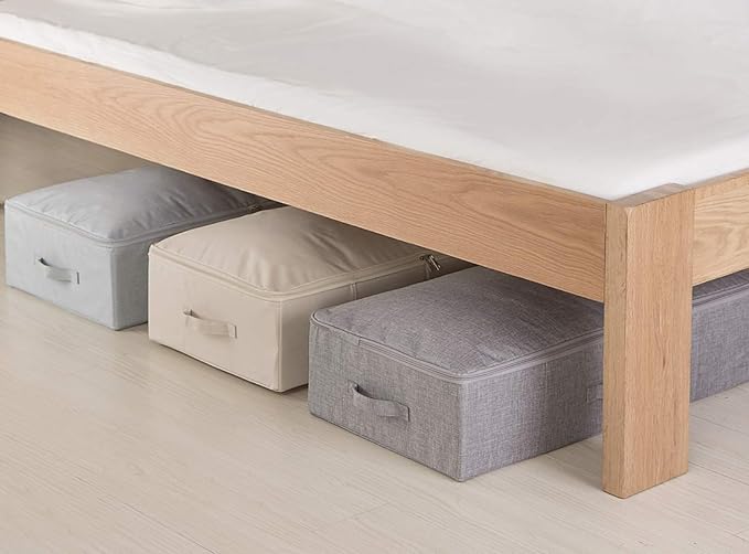 Folding Under the Bed Storage Bin with Lids, Under Bed Storage Containers - Image 5