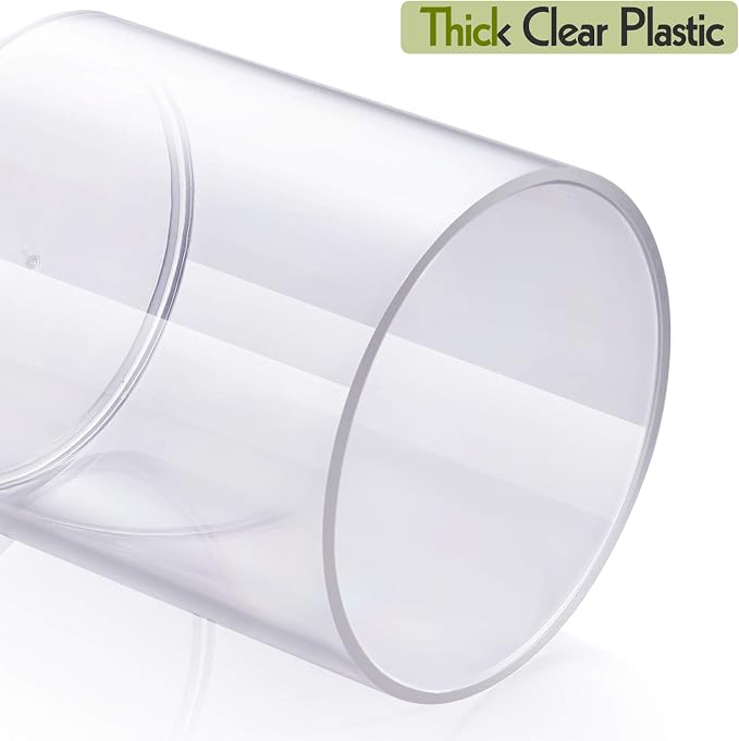 4 Pcs Acrylic Qtip Holder Dispenser for Cotton Swabs, Balls, Floss Picks - Image 9
