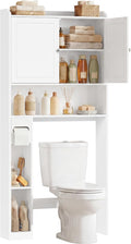 VASAGLE Over the Toilet Storage Cabinet, Doors, Adjustable Shelves, 31.1''W by Unknown