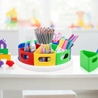 MeCids Rotating Desk Organizer Kids Art Supply Storage and Organization - Image 2
