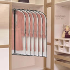 Garment Bags for Hanging Clothes 12 PCS Transparent Waterproof Dustproof Storage for Wardrobe Storage Suit Covers for Closet Clear Reuse Full Zipper for Costumes Suits Coats 24''x48'' - Image 9