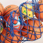 Sports Ball Storage Net,Hanging Basket Organizer Net for Basketballs,Volleyballs Soccer, Sport Equipment Organizer Storage Mesh Bag,Garage Ball Storage,Football Soccer Sports Ball Mesh Net - Image 4