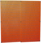 Wall Control 30-P-3232OR Orange Metal Pegboard Pack by Wall+Control