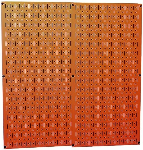 Wall Control 30-P-3232OR Orange Metal Pegboard Pack by Wall+Control
