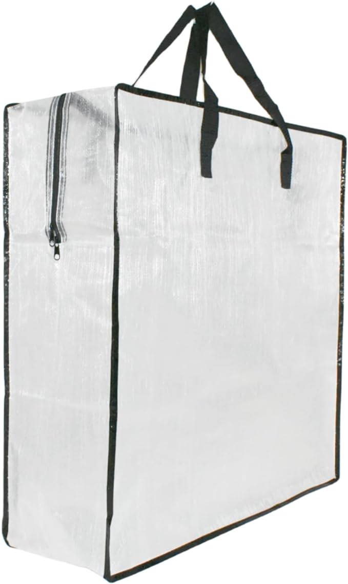 Clear Storage Bags with Zipper and Handles, Blanket Bags For Closet Storage, Moving and Packing Supplies for College, Underbed Storage Organizer for Clothes Pillow Bedding Christmas Wreath by GONGKANGYUAN