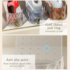 Shoe Slots Organizer, Adjustable 15 Pack Shoe Stacker for Closet Storage, Clear Double Layer Space Saver, Durable and Stackable Shoe Holder for Sneakers Heels and Flat - Image 4