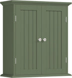 ChooChoo Bathroom Wall Cabinet with 2 Doors, Over The Toilet by ChooChoo