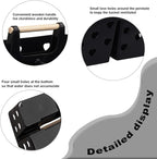 Portable Shower Caddy Plastic Shower Basket Organizer with Handle, Black - Image 4