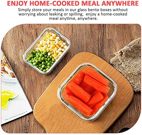 KOMUEE 24 Pieces Glass Food Storage Containers Set, Red - Image 5