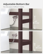 SONGMICS 3-Tier Bamboo Over The Toilet Storage, Adjustable Shelf, 66.9''H - Image 5