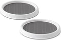 Copco Lazy Susan Turntable Organizer Set of 2, 9 Inch Rotating Cabinet and Pantry Storage, Nonslip Surface with Outer Rim, Wipe Clean by Copco