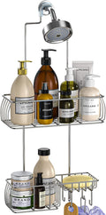 Epicano Shower Caddy Hanging Over Head, Chrome,Stainless Steel by Epicano