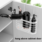 Hair Dryer Holder 3 in 1 Hair Tool Organizer - Blow Dryer Holder - Image 3