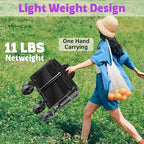 Wagons Cart Foldable, 280 lbs Collapsible Wagon with Wheels for Camping - Image 4