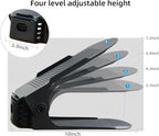 12 Pack Adjustable 50% Space-saving Shoe Slots Organizer, Black - Image 4