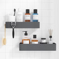 Kitsure Shower Caddy Adhesive, Stylish Shower Organizer, Large, Dark Grey by Kitsure