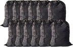 Extra Large Laundry Bag 30"x40" 12 Pack Black - Image 2