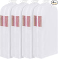 Univivi 60 Inch Cotton Garment Bag for Fur Coat 4 Pack, White by Univivi
