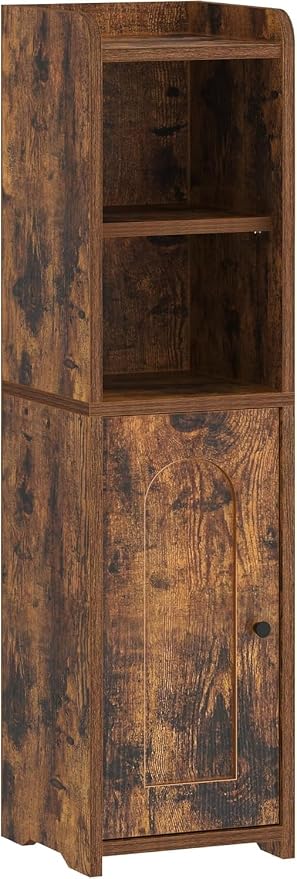 Hzuaneri Bathroom Storage Cabinet, Narrow Toilet Paper Cabinets with Doors - Image 9