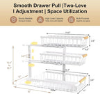 Under Sink Organizer, 3-Tier Storage - Image 2