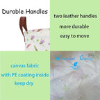NTAOHAMPER Dragonfly Large Laundry Hamper,Laundry Basket,Baby Nursery Hamper,Waterproof Storage Bin,Clothes Organizer Basket,Room Decor(Dragonfly） - Image 3