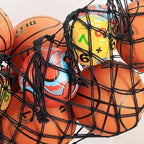 Sports Ball Storage Net,Hanging Basket Organizer Net for Basketballs,Volleyballs Soccer, Sport Equipment Organizer Storage Mesh Bag,Garage Ball Storage,Football Soccer Sports Ball Mesh Net - Image 5