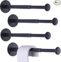 4 Pack Retractable Hanger Holder for Laundry Room, Wall Organizer Storage by JAZBREY