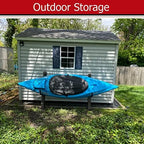 Kayak Storage Hooks, Wall Mount Garage Canoe Storage Hangers for Kayaks or Paddleboards, Heavy Duty Wall Rack - Image 7