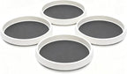 Lazy Susan Turntable Organizer 4 Pack - 10" Rotating Spice Rack Trays by P%C2%A0PRETIRENO
