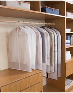 Garment Bags for Hanging Clothes 12 PCS Transparent Dress Bag for Traveling Garment Bag for Dresses Long Clothes Storage Bags with Full Zipper for Long Dress Costumes Gowns Coats 24''x54'' - Image 5