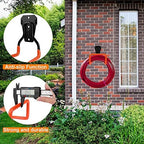 2pcs Hose Organizer Metal Hose Hangers for Outside Heavy Duty Hose Hook - Image 5
