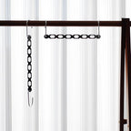 Metal Space Saving Hangers for Clothes, Collapsible Hanger Organizer 10Pack - Image 3
