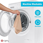 Orighty Microfiber Cleaning Cloth - 24 Pack, Brown Cleaning Rags 12x11 inch - Image 7