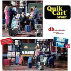 dbest Products Quik Cart Sport Collapsible Rolling Crate on Wheels - Black - Image 4